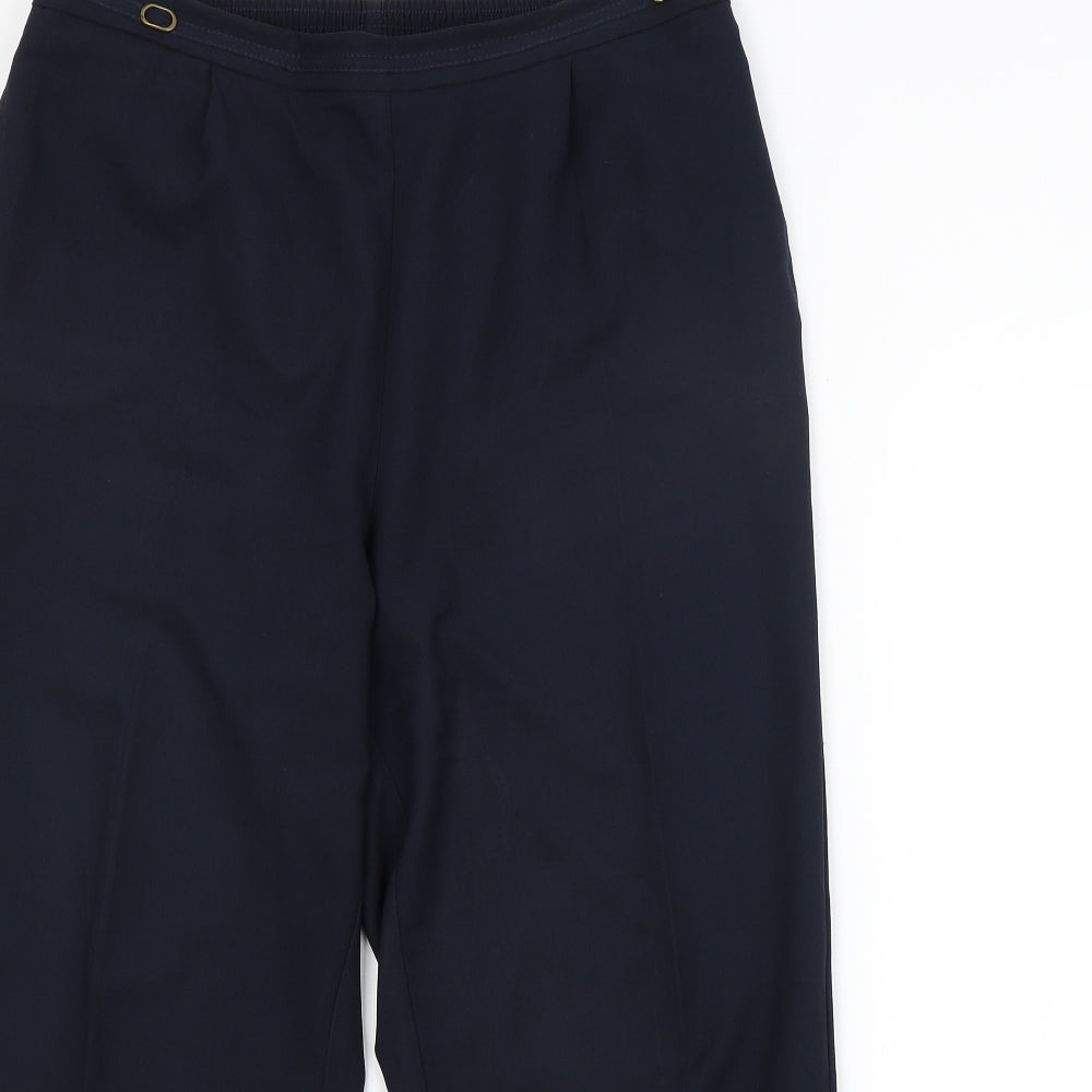 Bonmarché Womens Blue   Trousers  Size 16 L24 in