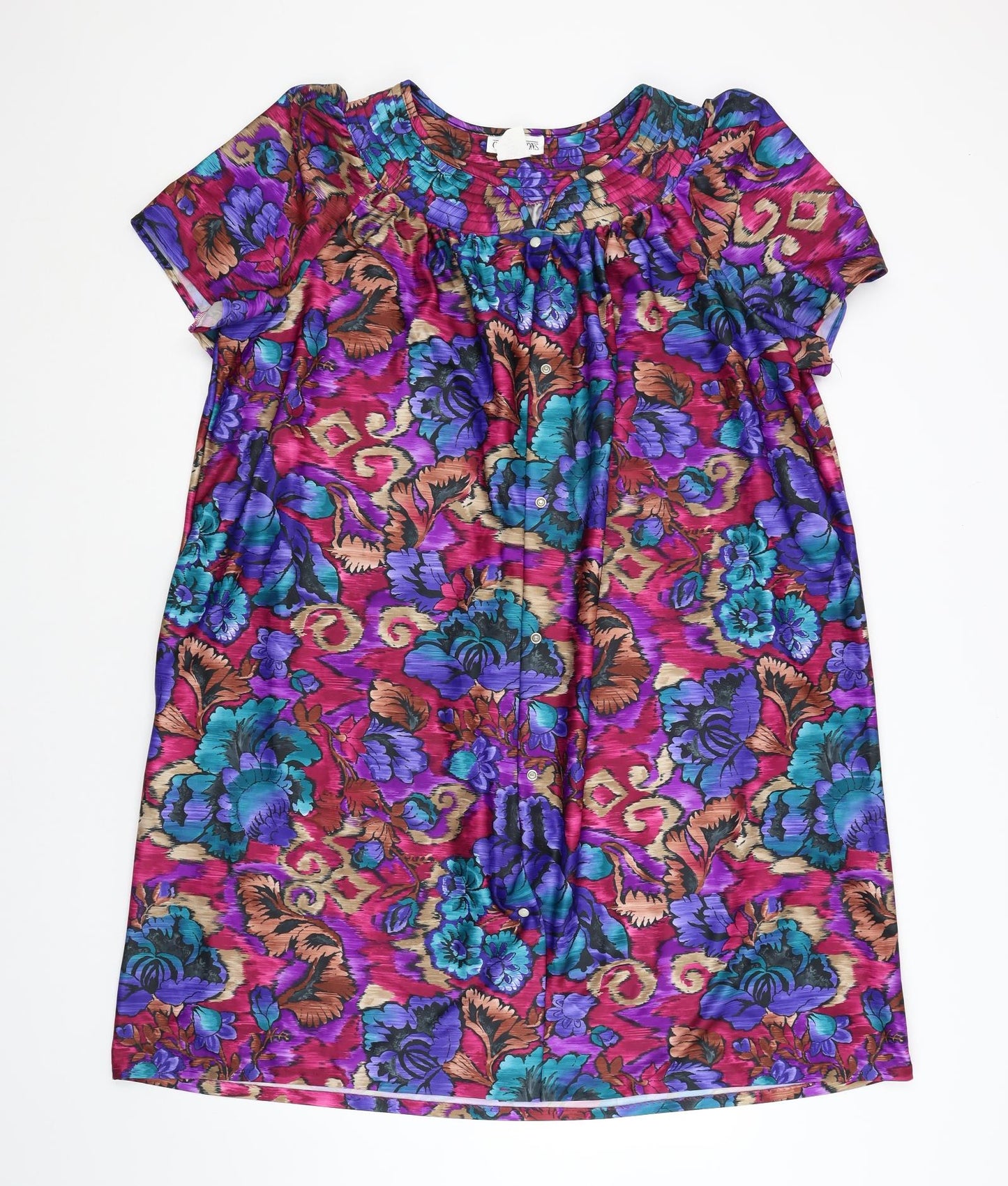 Womens UK Size  Preworn Multicoloured Basic Button-Up