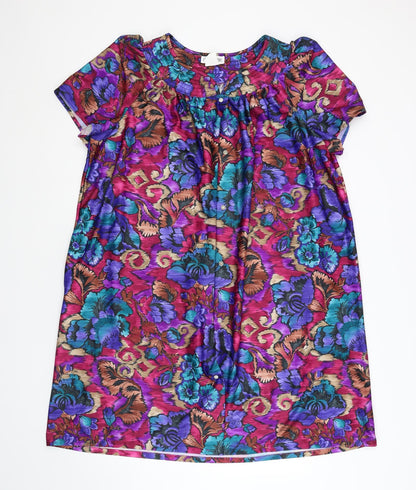Womens UK Size  Preworn Multicoloured Basic Button-Up