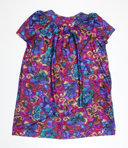 Womens UK Size  Preworn Multicoloured Basic Button-Up