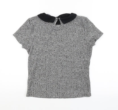 Womens UK Size 8 Atmosphere Grey Pullover Jumper