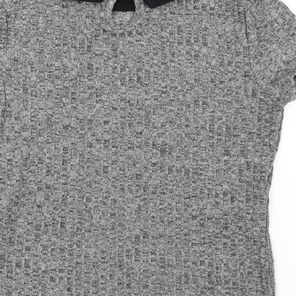 Womens UK Size 8 Atmosphere Grey Pullover Jumper