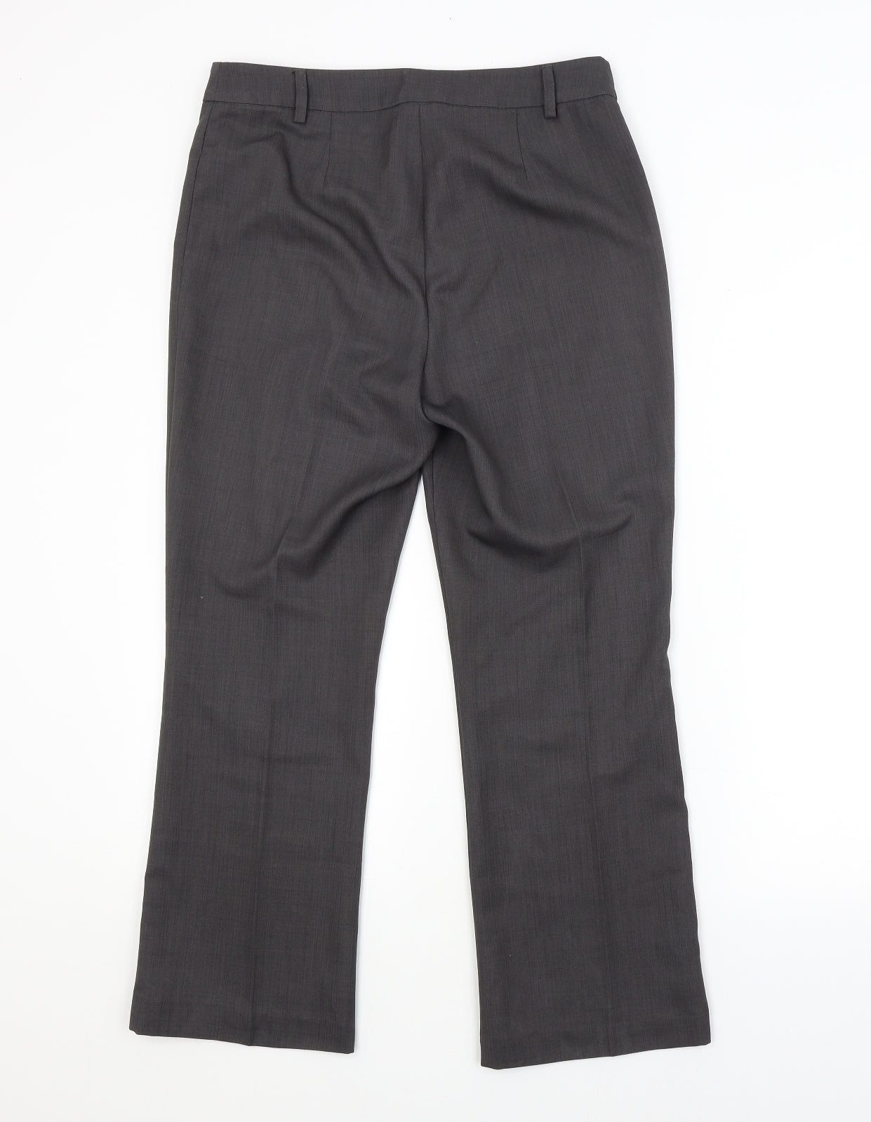 TU Womens Grey   Trousers  Size 10 L25 in