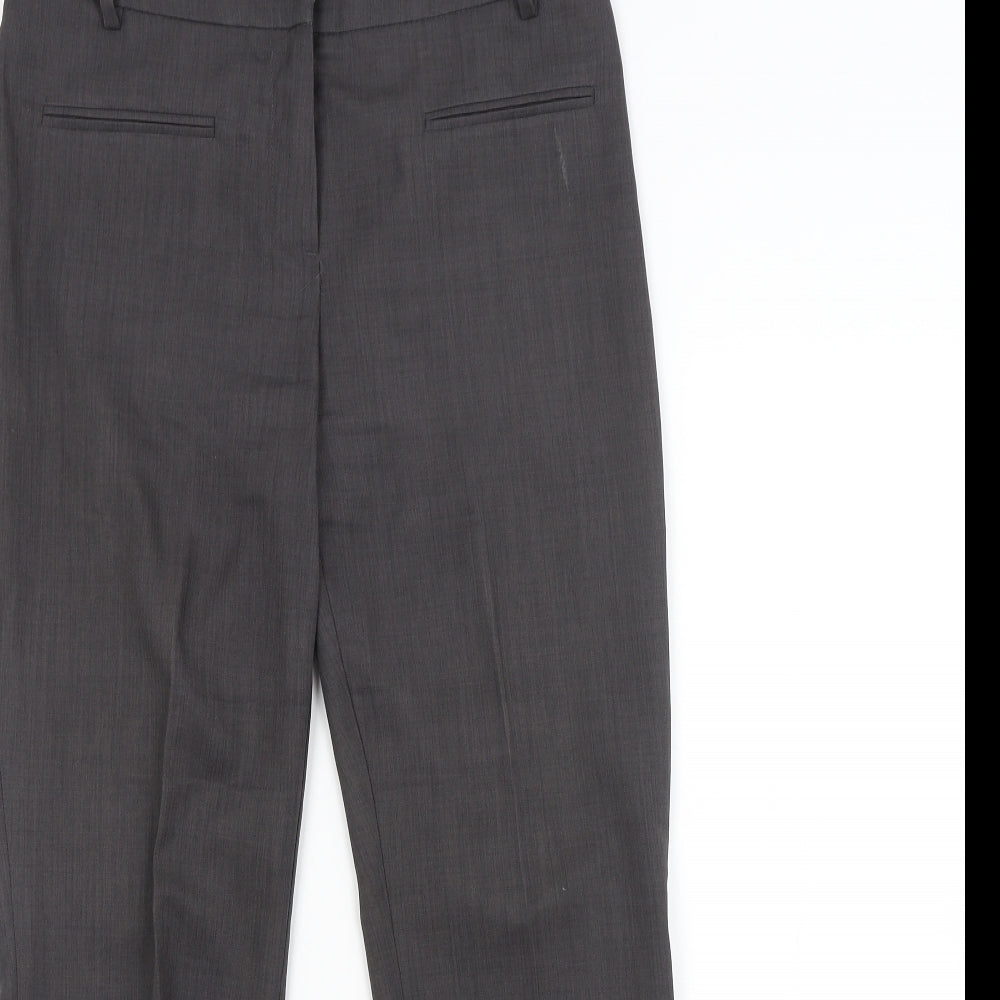 TU Womens Grey   Trousers  Size 10 L25 in