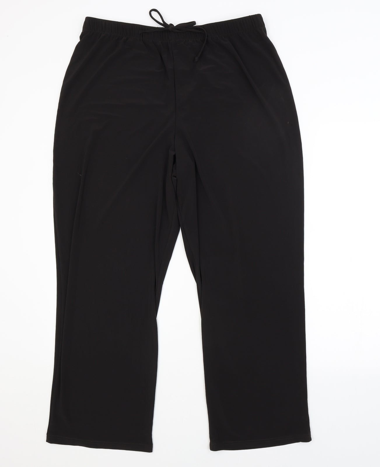Womens UK Size 20 Preworn Regular Fit Bloomer Brown Trousers