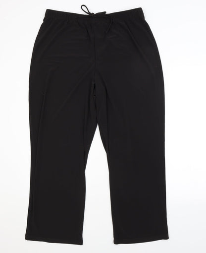 Womens UK Size 20 Preworn Regular Fit Bloomer Brown Trousers
