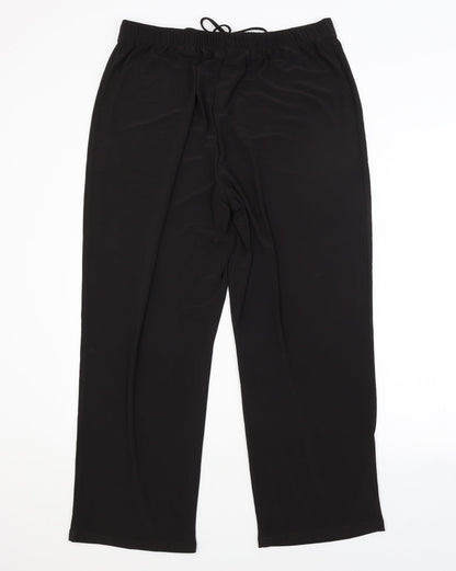 Womens UK Size 20 Preworn Regular Fit Bloomer Brown Trousers