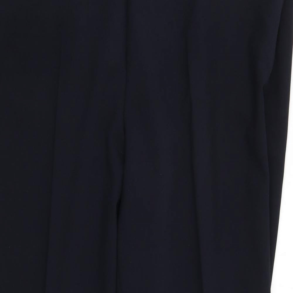 Womens UK Size 18 Preworn Regular Fit  Blue Trousers