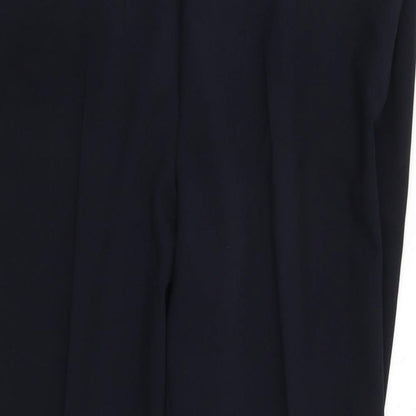 Womens UK Size 18 Preworn Regular Fit  Blue Trousers