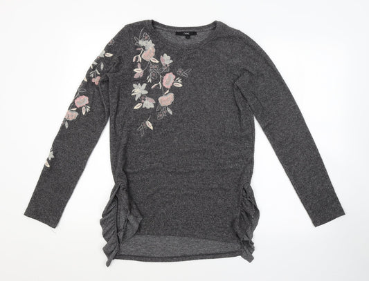 Womens UK Size 6 NEXT Grey Pullover Jumper