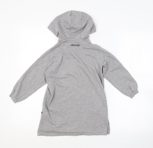 THE BRAND Boys Grey   Pullover Hoodie Size 4-5 Years