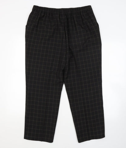 Womens UK Size 18 M&S Regular Fit  Brown Trousers