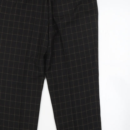 Womens UK Size 18 M&S Regular Fit  Brown Trousers