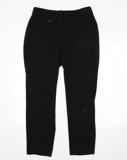 Womens UK Size 12 Dorothy Perkins Regular Fit  Black Trousers
