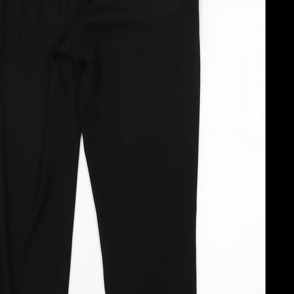 Womens UK Size 12 Dorothy Perkins Regular Fit  Black Trousers