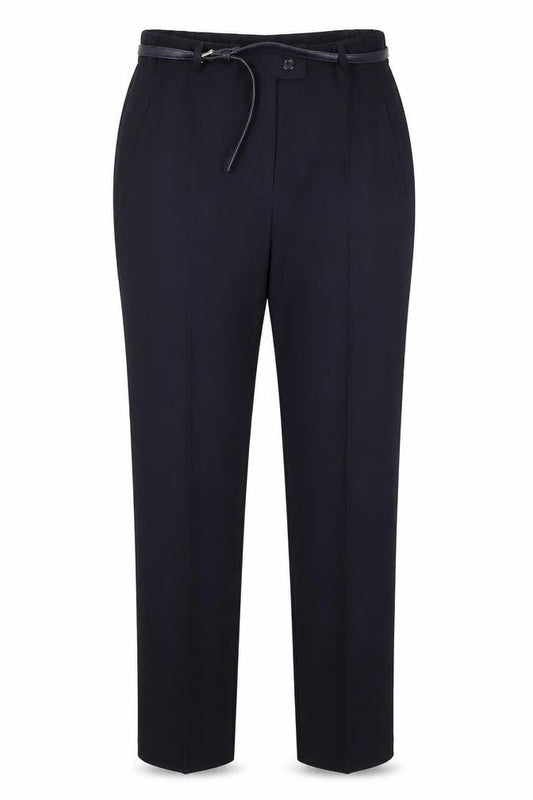 Womens UK Size 12 ELLIE LOUISE Regular Fit  Blue Trousers