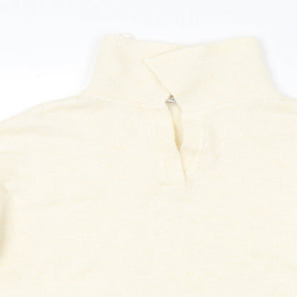 George Womens White   Pullover Jumper Size L