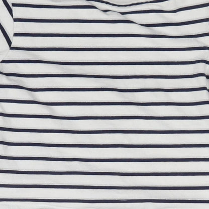 Mini Club Girls Multicoloured Striped  Basic T-Shirt Size 2-3 Years