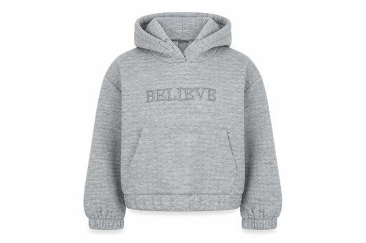Primark Girls Grey   Pullover Hoodie Size 9-10 Years
