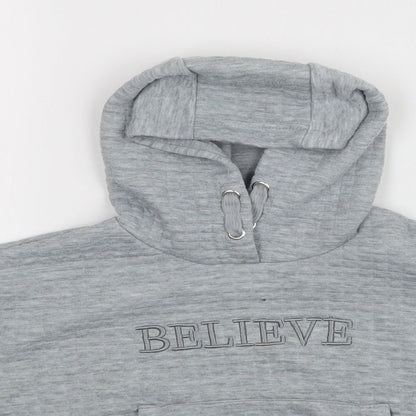 Primark Girls Grey   Pullover Hoodie Size 9-10 Years