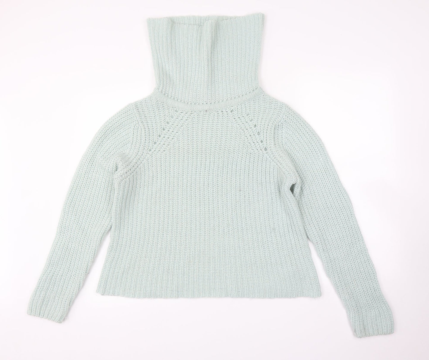 Womens UK Size 12 New Look Green Pullover Jumper