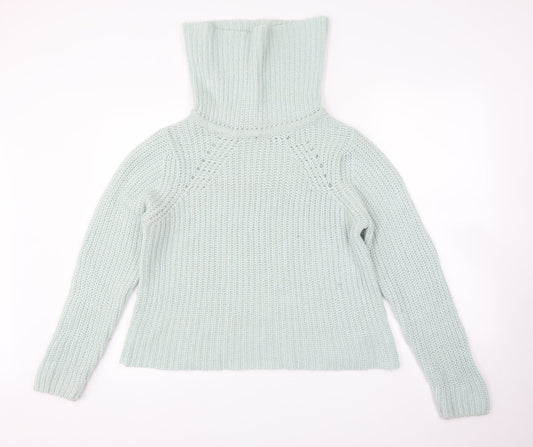 Womens UK Size 12 New Look Green Pullover Jumper