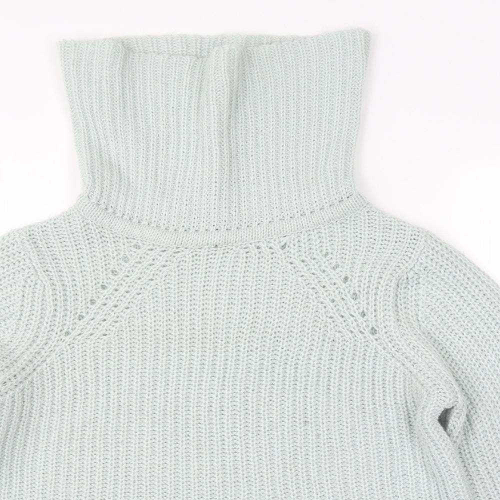 Womens UK Size 12 New Look Green Pullover Jumper