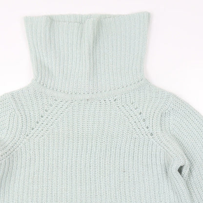 Womens UK Size 12 New Look Green Pullover Jumper