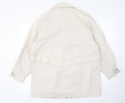 Womens UK Size 16 telemac Beige Overcoat