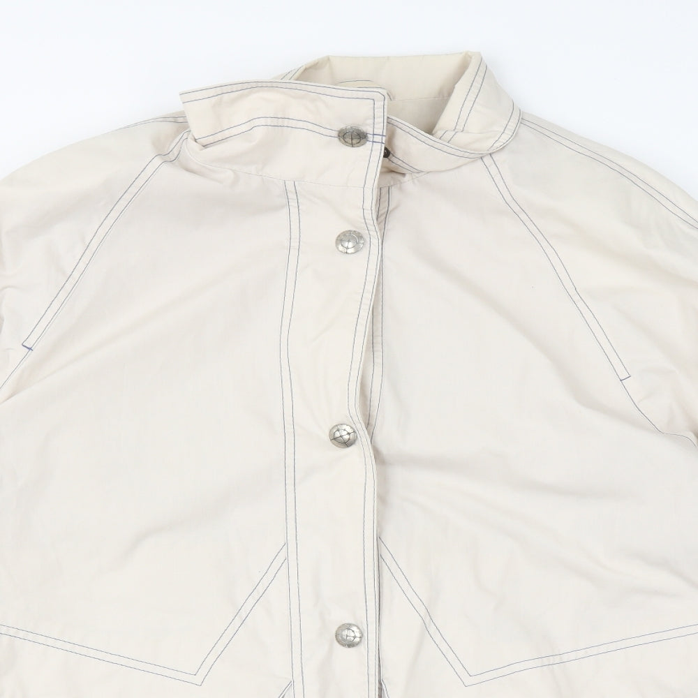 Womens UK Size 16 telemac Beige Overcoat