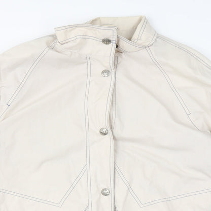 Womens UK Size 16 telemac Beige Overcoat