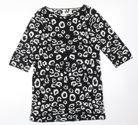 George Womens Multicoloured Animal Print  Pullover Jumper Size 12