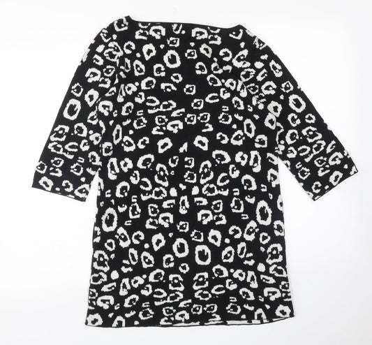 George Womens Multicoloured Animal Print  Pullover Jumper Size 12