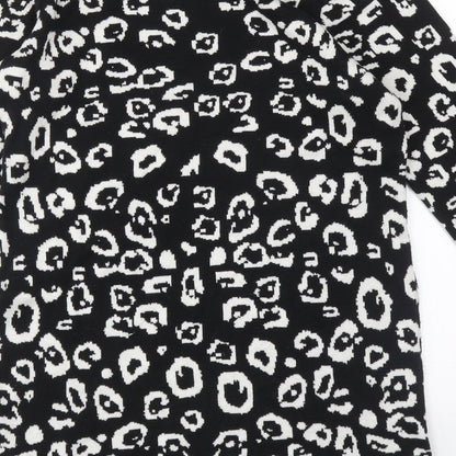 George Womens Multicoloured Animal Print  Pullover Jumper Size 12