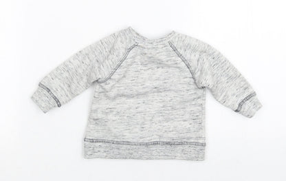 F&F Boys Grey   Pullover Jumper Size 0-3 Months