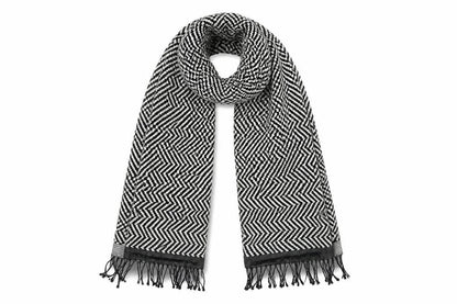 Preworn Womens Multicoloured Herringbone   Shawl/Wrap
