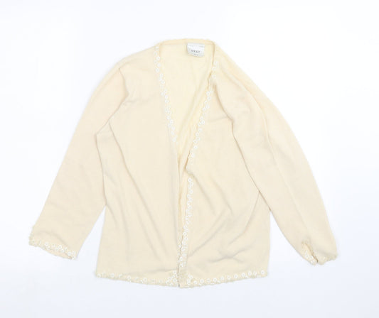 Womens UK Size 12 NEXT Beige Cardigan Jumper