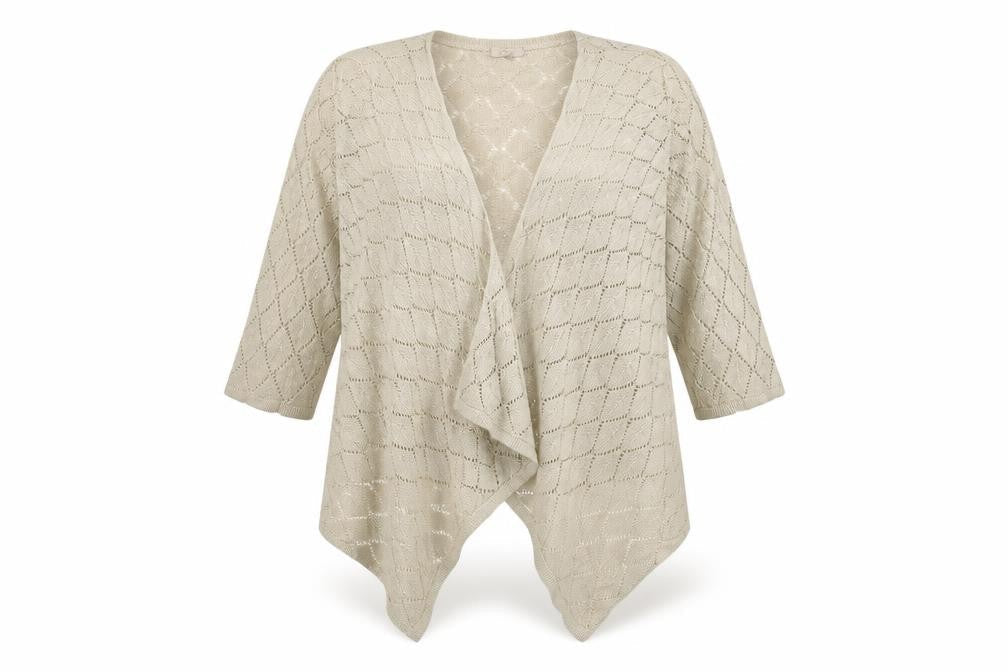 Soon  Womens Beige   Wrap Jumper Size 22
