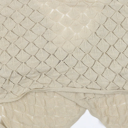 Soon  Womens Beige   Wrap Jumper Size 22