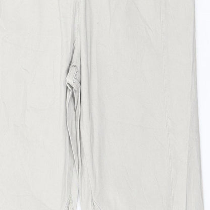 Womens UK Size 38 Up fashion Regular Fit  Grey Trousers