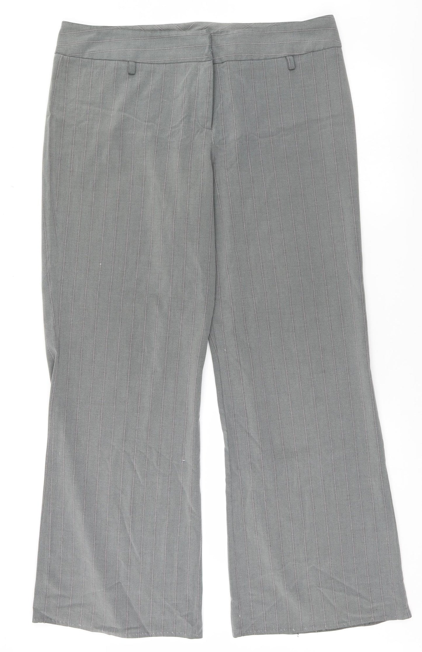 Womens UK Size 16 EVIE Regular Fit  Grey Trousers