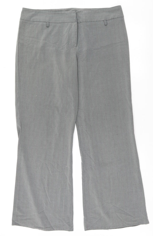 Womens UK Size 16 EVIE Regular Fit  Grey Trousers
