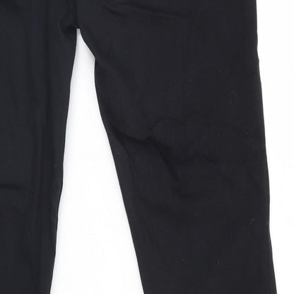 Mama Womens Black   Trousers  Size 10 L28.5 in