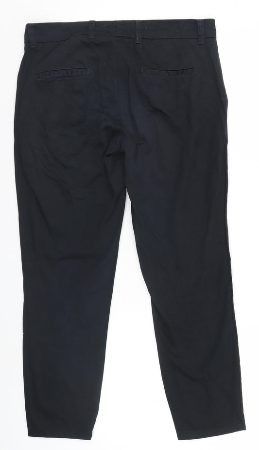 Mango Womens Black   Trousers  Size 8 L24 in