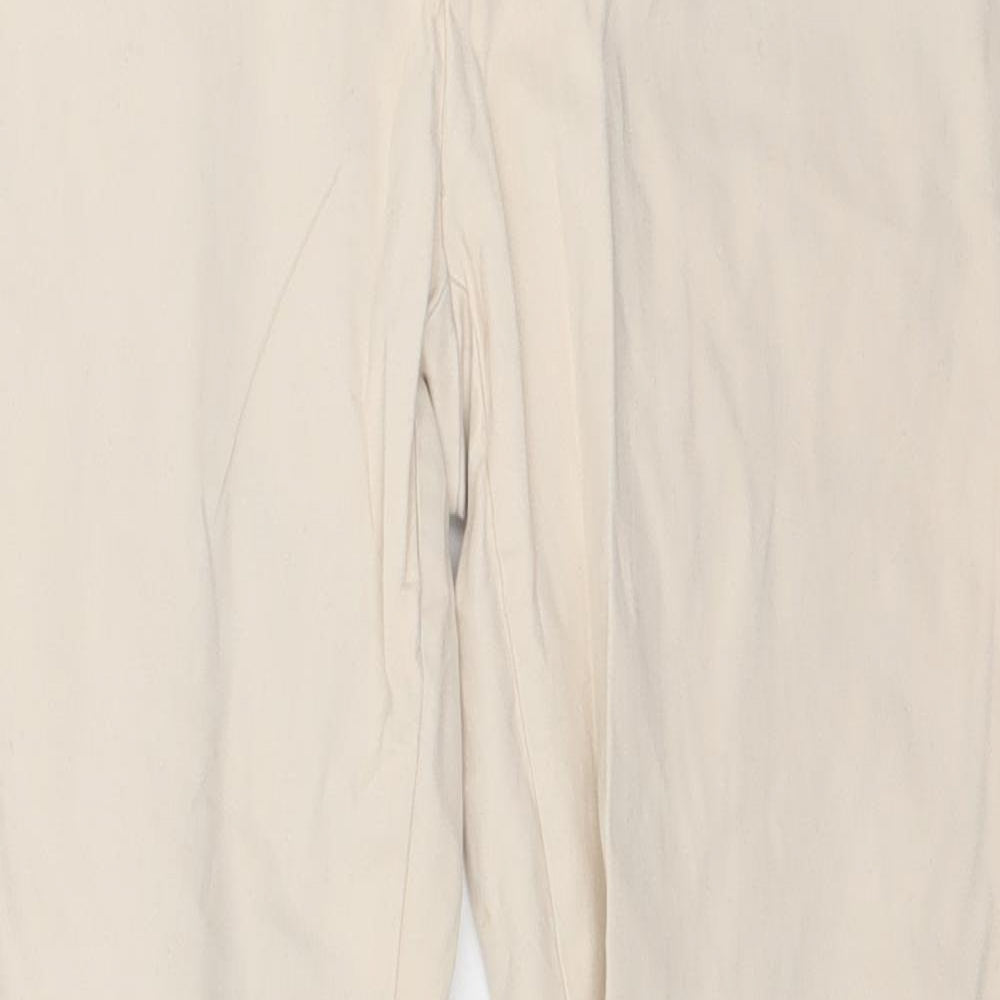 Womens UK Size 8 Gap Regular Fit  Beige Trousers