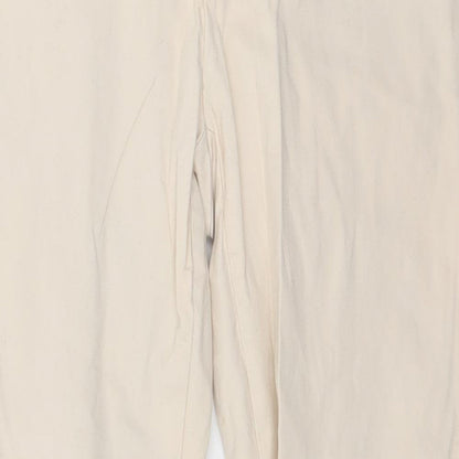 Womens UK Size 8 Gap Regular Fit  Beige Trousers
