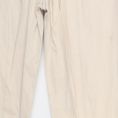 Womens UK Size 8 Gap Regular Fit  Beige Trousers