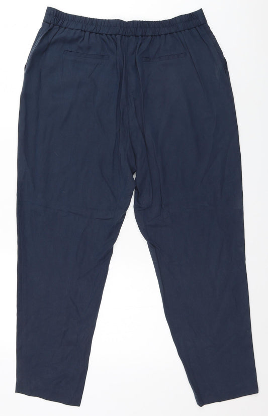 F&F Womens Blue   Trousers  Size 14 L24 in