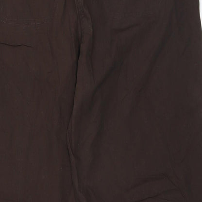 Womens UK Size 16 BM Regular Fit  Brown Trousers