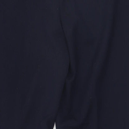 Womens UK Size 10 Debenhams Regular Fit  Blue Trousers
